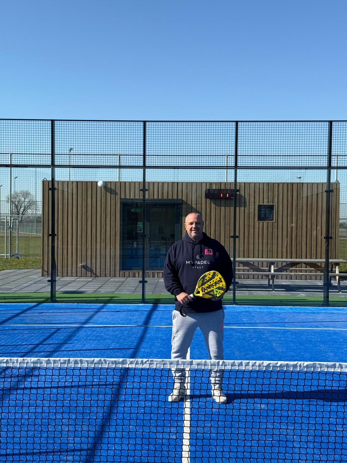 Thierry Mooring, trainer bij De Padel Fabriek